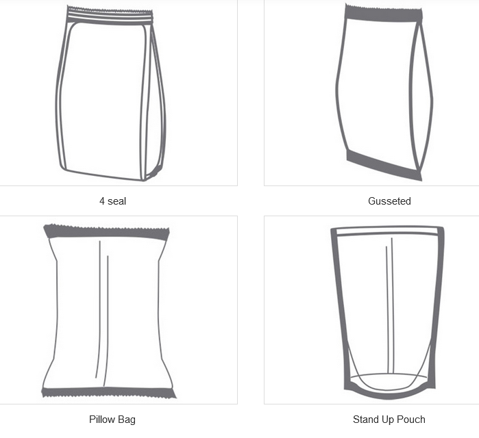Selexpack maquinas de envase y embalaje, Bolsas envasadora vertical