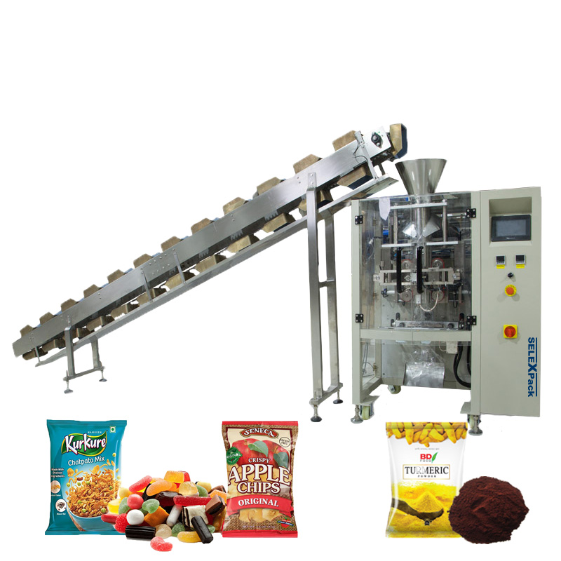 Selexpack maquinas de envase y embalaje,Vertical y dosificador cangilones-producto